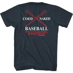 Baseball Coed Naked Tshirt